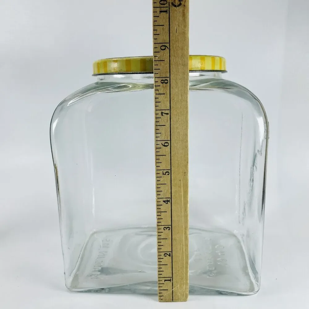 Vintage 1940 Planters Peanuts General Store Display Jar with Mister Peanut Lid